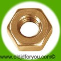 John Deere G Brass Heavy Manifold Stud Nut <P>14H392R