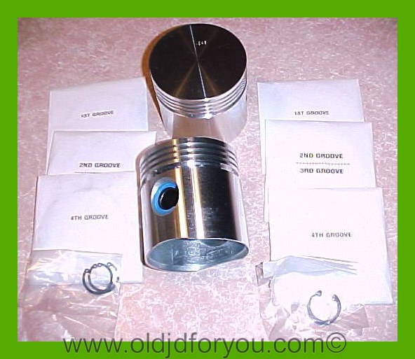 John Deere M Piston Kit <P>Fits your MT, MC, MI, 40, 320 and 330!