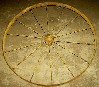 NOS (New Old Stock)John Deere Van Brunt Grain Drill Wheel with Hub and Hub nut - NEW ARRIVAL!!!