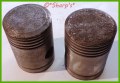 A2582R AA4336R * John Deere A AR AO .045 Pistons with Wrist Pins and Keepers * Cast Iron!