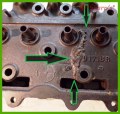 D1718R * John Deere D Cylinder Head * CRACKED * Repairable!