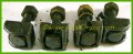 D629R AD2807R * John Deere D Quill Clamp with Bolt, Nut and Washer * Set of 4!