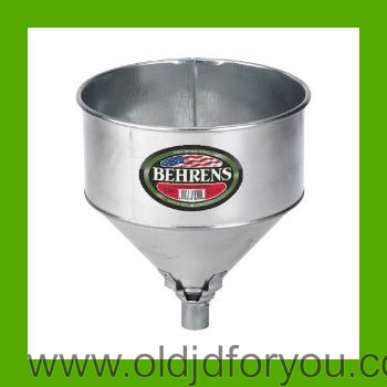 Steel funnel with Metal Strainer Screen - NEW PRODUCT!
