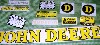 John Deere D Decal Set <P>John Deere Licensed!