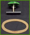 A1198R D362R * John Deere A B G D * Gas Cap Oval Gasket Rosette Clamp Rosette Stud * KIT!