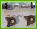 A4157R * John Deere A 50 60 Distributor Hold Down Clamps w/ Hardware!