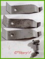 A6121R * John Deere A G 50 520 60 630 Clutch Pulley Dust Cover Clips Rivets*Genuine * Set of 3