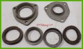 AH632R H430R H423R * John Deere H Rear Axle Retainers Felt Seals Excluder * KIT!