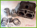 B354R B1R * John Deere B BR Cylinder Block with Matching High Comp Pistons * UNSTYLED!