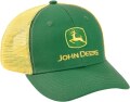 Ball Cap * John Deere Licensed * Green with Yellow Mesh