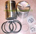 John Deere A AR AO Piston Kit * .125 * Pistons Rings Wrist Pins Keepers