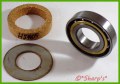 JD7698R H546R * John Deere H Front Pedestal Bearing Cork Washer Kit * USA!