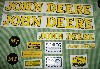 John Deere MT Decal Set <P>John Deere Licensed!