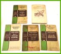 No. 62 Hay Chopper 10/20 Mounted Sprayer Hay Elevator Forage Blower 25 Combine * Manuals * Set of 5