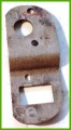 A1247R * John Deere A AR AO B BR BO Temperature Gauge Bracket * USA * Genuine!