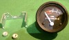 John Deere 50 Oil Pressure Gauge <P>Fits your 60, 720 and more! <P>Black!