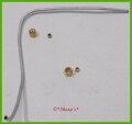 B1941R * John Deere B Oil Pressure Gauge Pipe Kit * Fits S/N 96,000-200,999