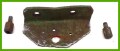 29813AN * John Deere A B G Tie Down Bracket w/ Implement Nuts and Studs * Farmer Made * KIT
